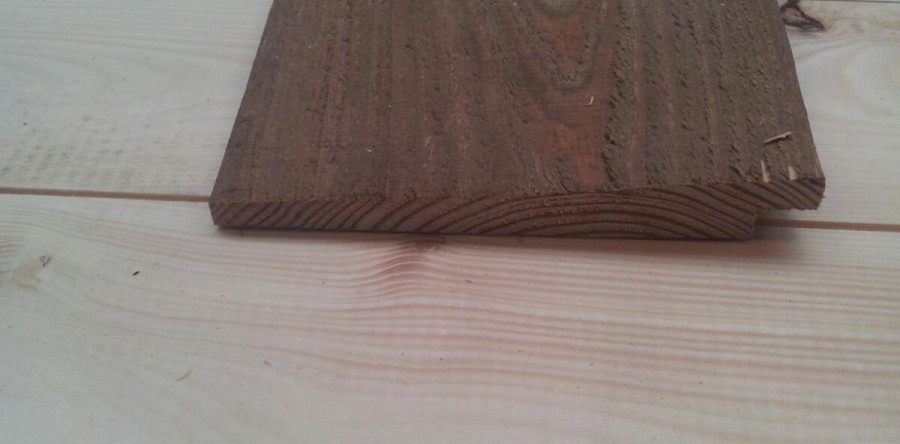 Lariks potdeksel hout